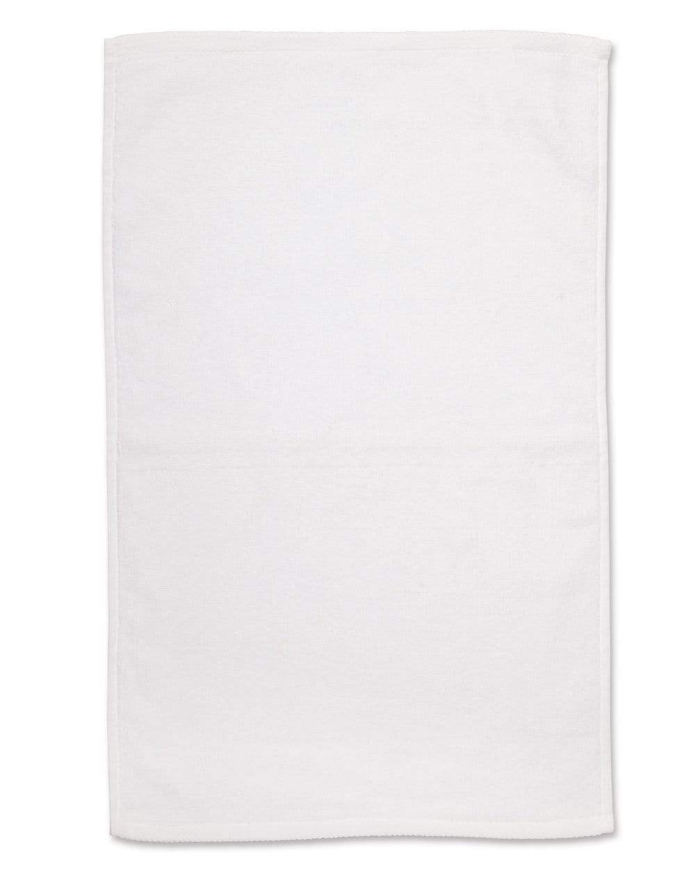 Hand Towel TW02 Work Wear Australian Industrial Wear White 40cm x 60cm 